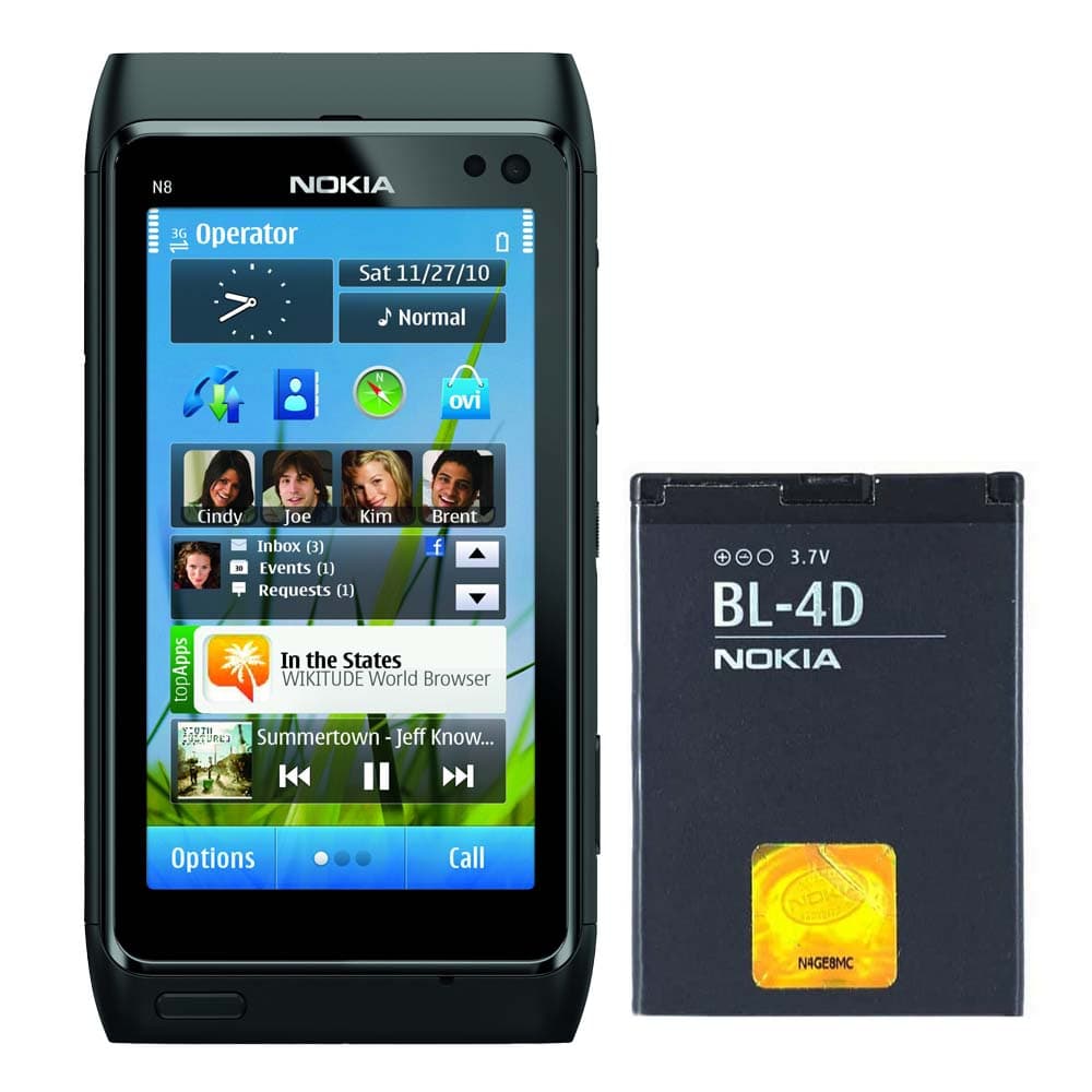 باتری اصلی گوشی N8 نوکیا Nokia N8 BL-4D