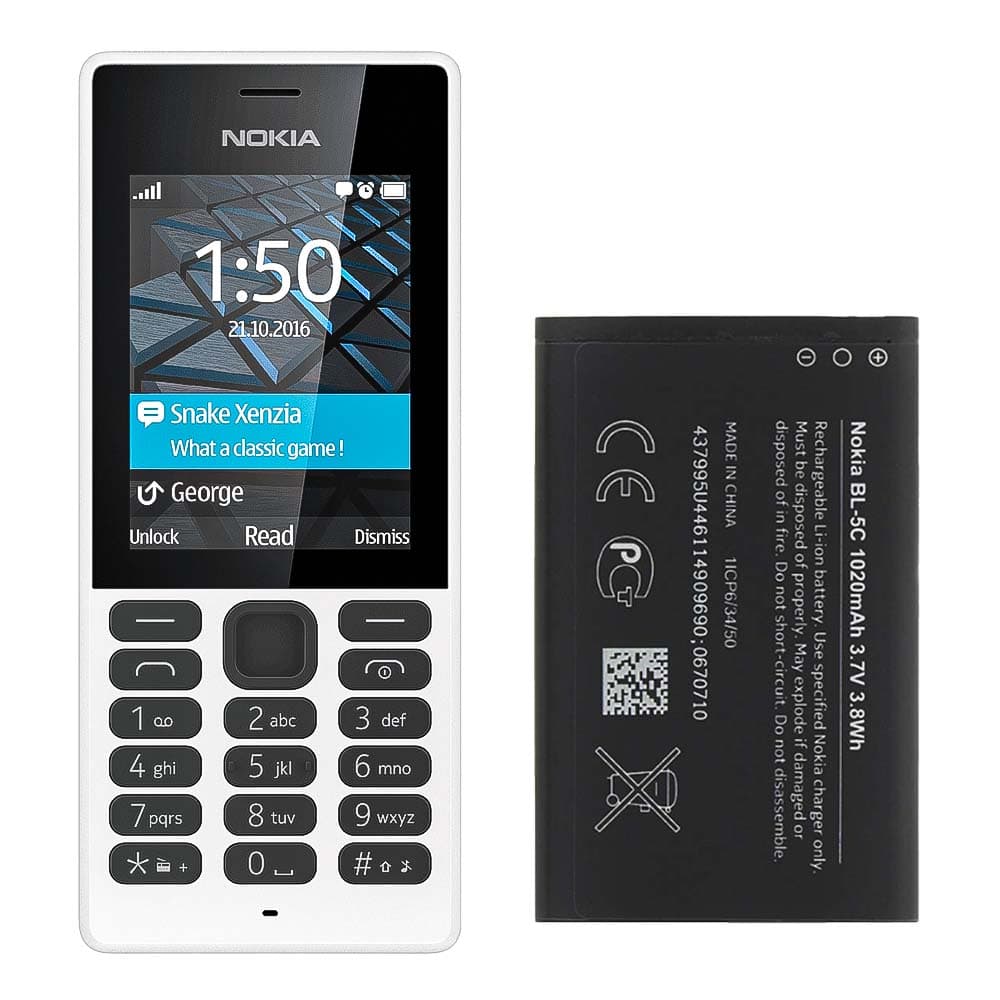 باتری اصلی گوشی نوکیا 150 2016 Nokia 150 2016 BL-5C