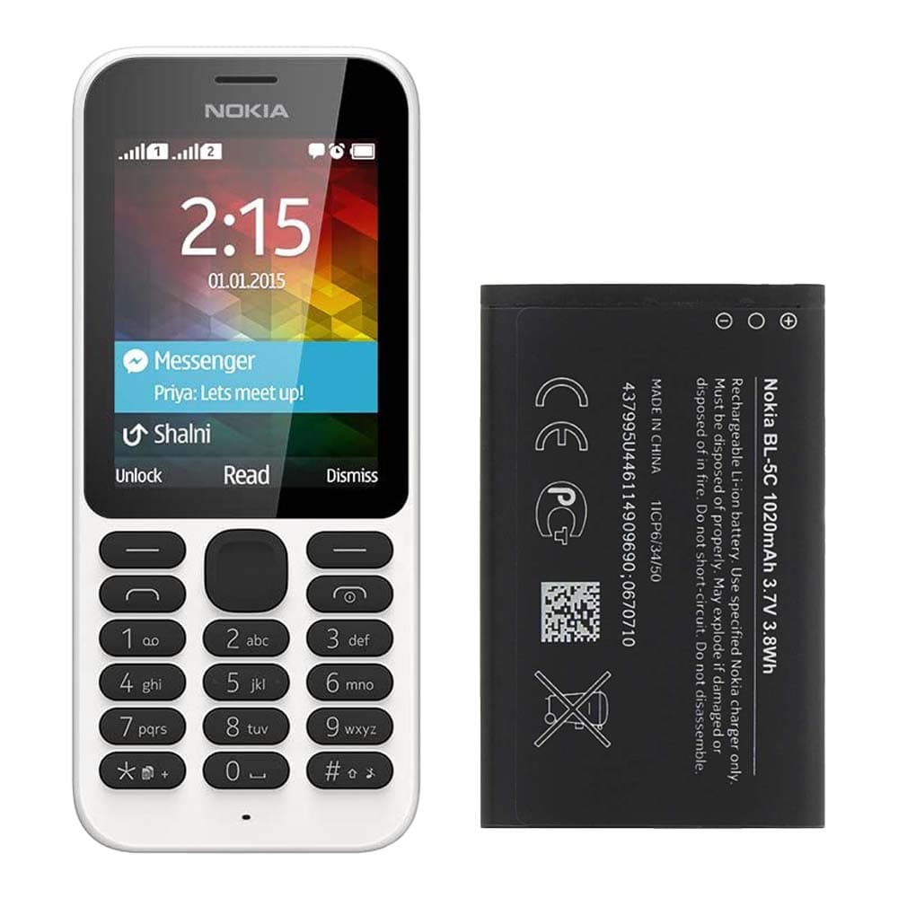باتری اصلی گوشی نوکیا 215 Nokia 215 BL-5C