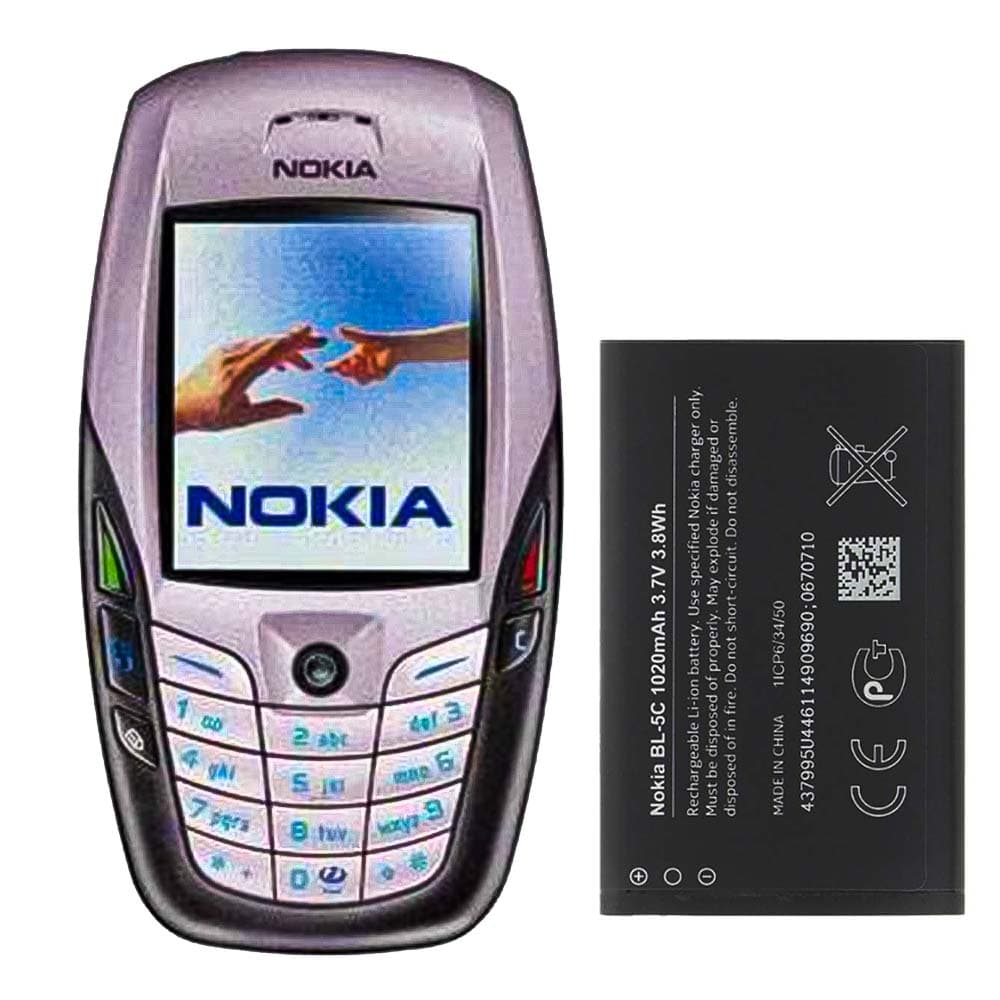 باتری اصلی گوشی نوکیا 6600 Nokia 6600 BL-5C