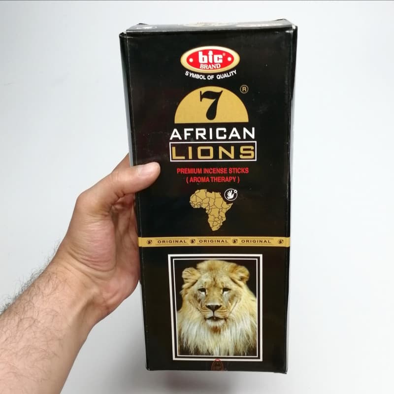 عود خوشبو کننده بیک مدل african lions بسته 1 عددی — تصویر ۳