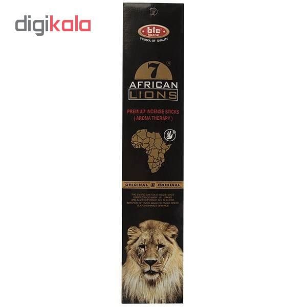 عود بیک مدل African Lions کد 395 بسته 1 عددی — تصویر ۲