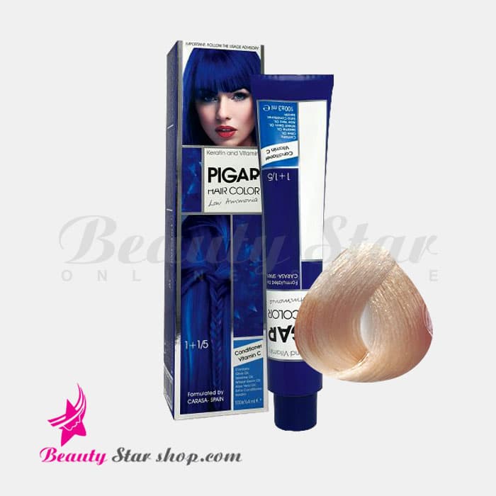 رنگ مو یخی ایسلندی پیگار شماره PF.2 حجم 100 میلی لیتر