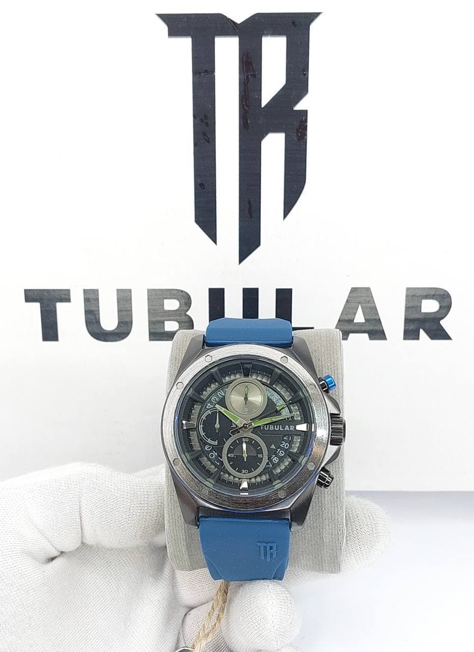 ساعت مردانه TUBULAR توبولار موتور میوتای ژاپن کیفیت عالی رنگ ثابت ضدآب کد 1922876 — تصویر ۵
