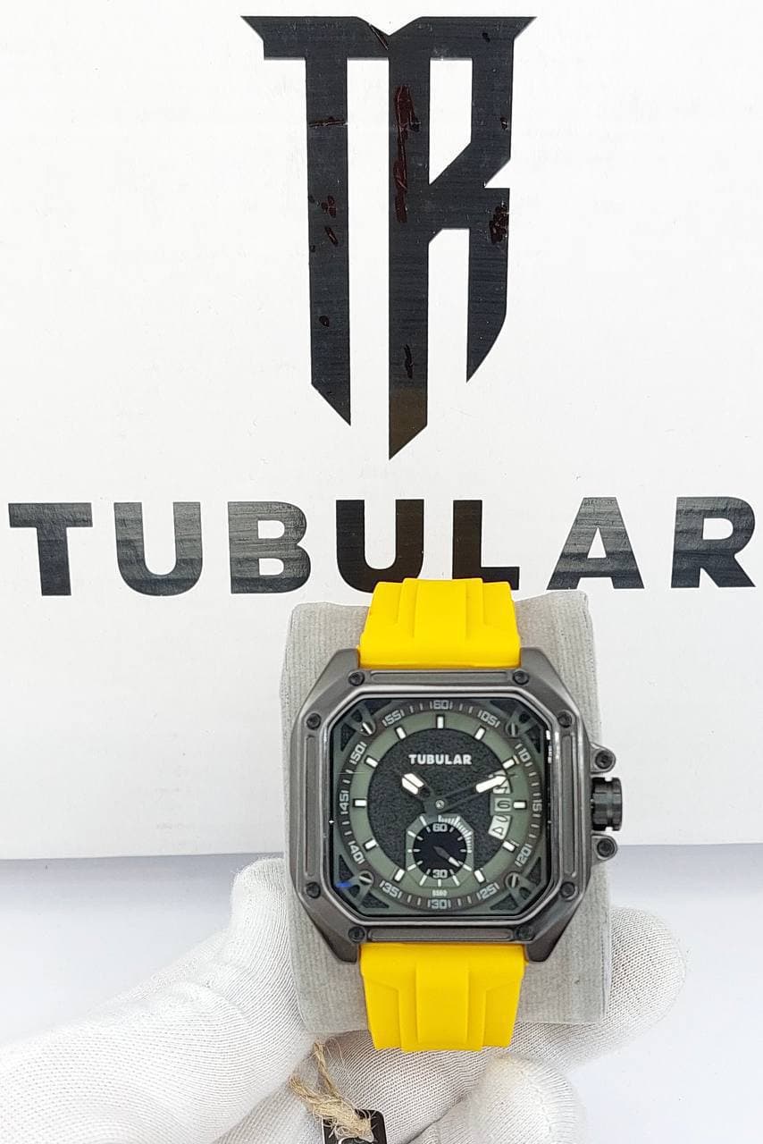 ساعت مردانه TUBULAR توبولار موتور میوتای ژاپن کیفیت عالی رنگ ثابت ضدآب کد 1922875 — تصویر ۴