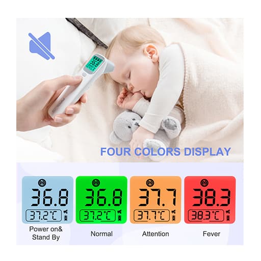 دماسنج و تب سنج مادون قرمز LCD ELERA — تصویر ۵