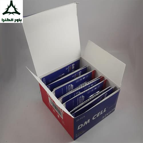 باتری 27A 12V آلکالاین DM CELL | کارت 20 عددی — تصویر ۳