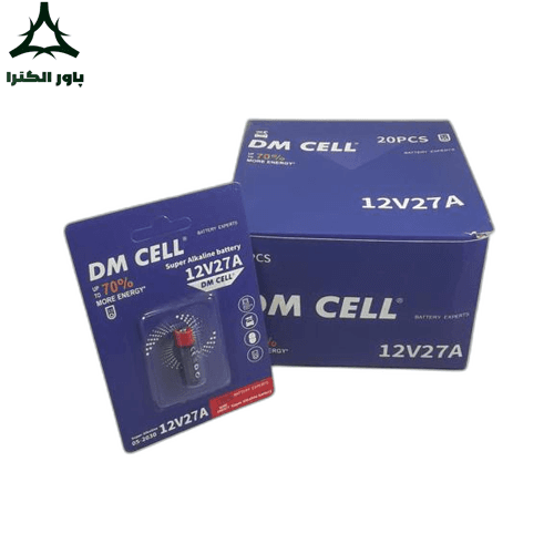 باتری 27A 12V آلکالاین DM CELL | کارت 20 عددی
