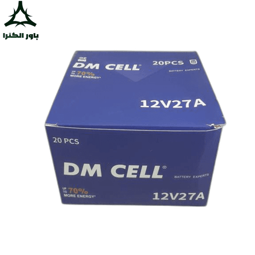 باتری 27A 12V آلکالاین DM CELL | کارت 20 عددی — تصویر ۲