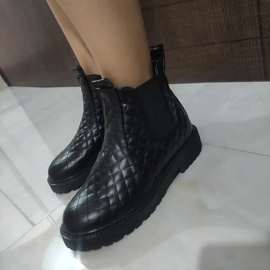 نیم بوت ساق کوتاه زنانه