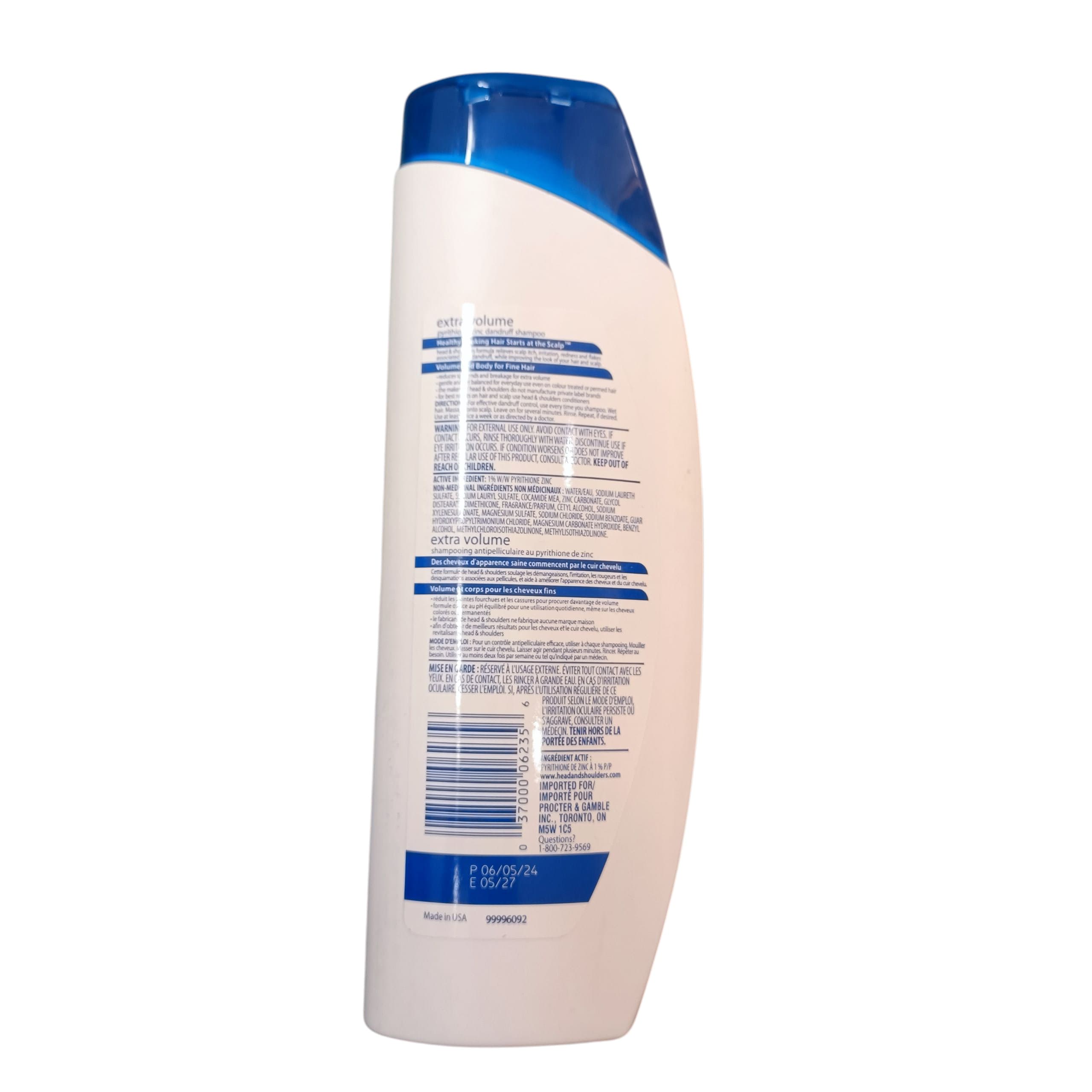 شامپو هد اند شولدرز Head & Shoulders مدل Extra volume — تصویر ۲