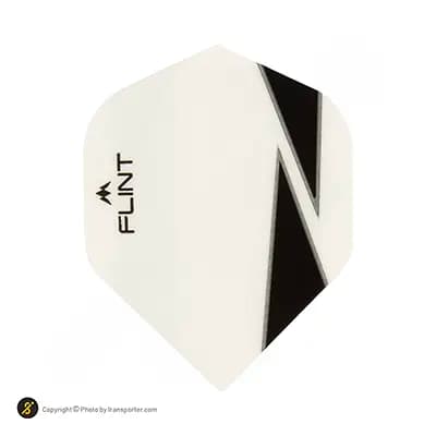 فلایت دارت MISSION FLINT-F18 بسته سه عددی | سفید/مشکی — تصویر ۳