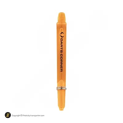 شفت دارت پلی کربنات DARTS CORNER بلند بسته سه عددی | نارنجی — تصویر ۳