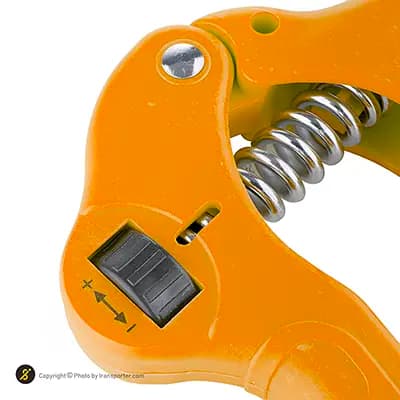 فنر تقویت مچ دست بدنسازی hand grip | نارنجی — تصویر ۲