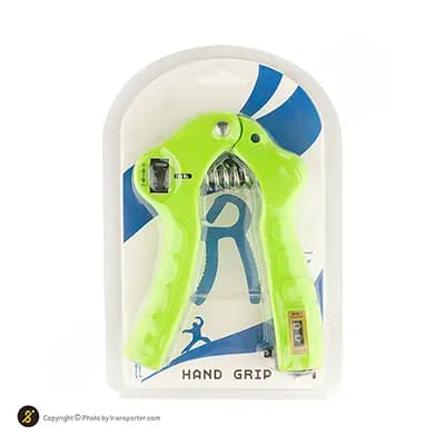 فنر تقویت مچ دست بدنسازی hand grip | سبز — تصویر ۵