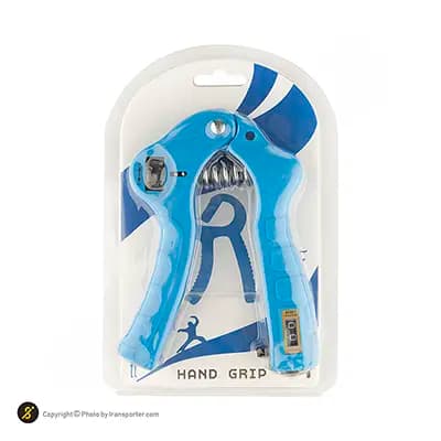 فنر تقویت مچ دست بدنسازی hand grip | آبی — تصویر ۵