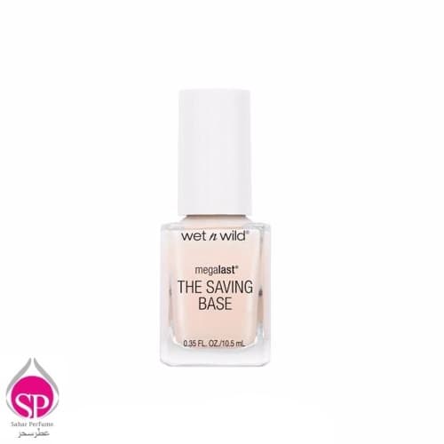 لاک پایه مگالست وت اند وایلد MegaLast MegaLast The Saving Base Fortifying Base Coat wet n wild