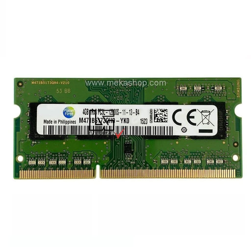 رم لپ تاپ سامسونگ Sumsung DDR3L 1600MHz PC3L CL11 4GB