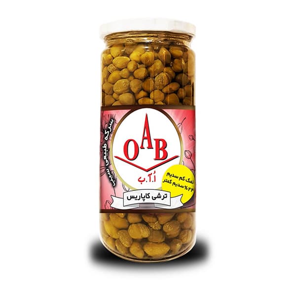 ترشی کاپاریس اُ آ ب OAB وزن 500 گرم