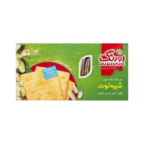نان بیسکوئیت سنتی باشیره توت اکونومی اورنگ وزن 380 گرم — تصویر ۴