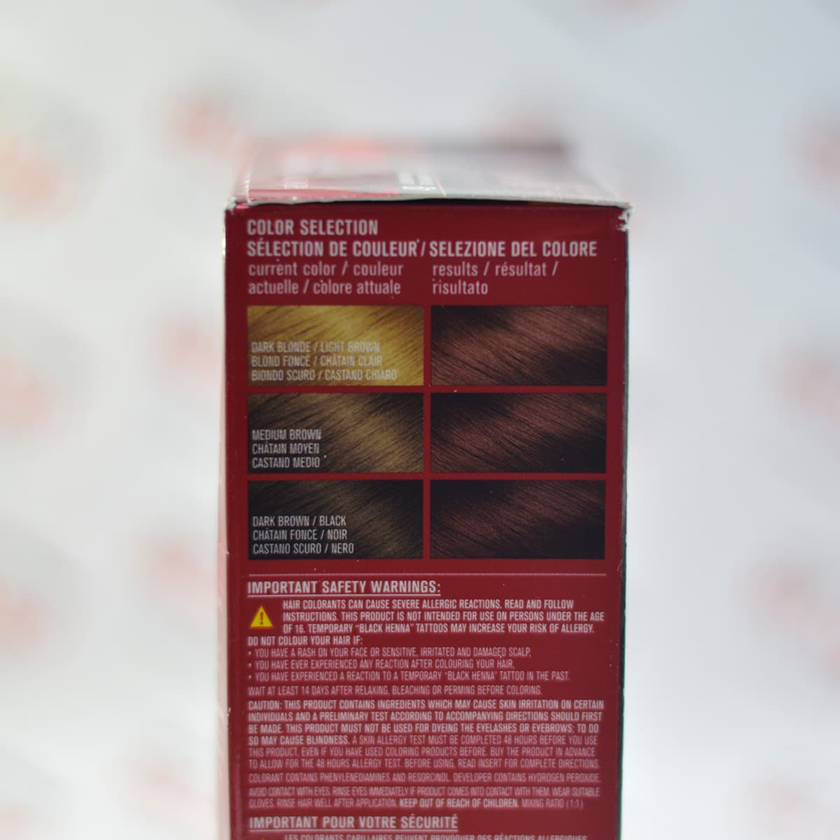 کیت رنگ مو رولون Revlon مدل Auburn Brown 49 — تصویر ۳