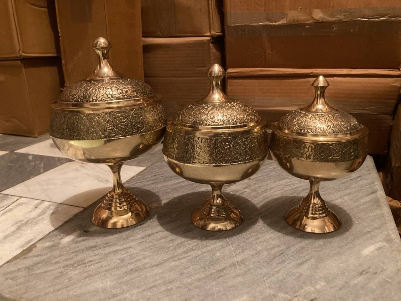 قندان پایه دار هندی