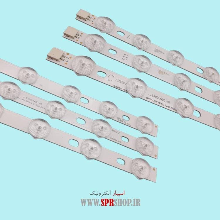 LED BAR TOSHIBA 40″ L1333 5*9LED(2*A+2*B+1*C) 3V 354MM