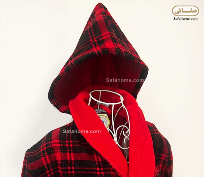 حوله تن پوش طرح ماکان قرمز پودایران — تصویر ۲