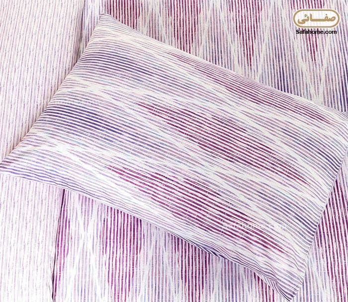 کاور لحاف مادام کوکو 4 تکه طرح دیاموند صورتی — تصویر ۳