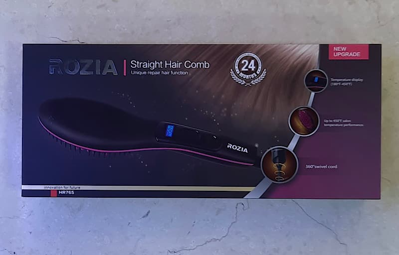 برس حرارتی روزیا مدل Rozia Straightening Brush HR765