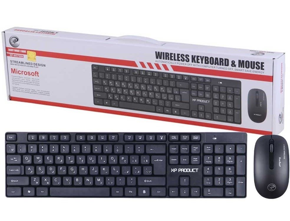 ست ماوس و کیبورد ایکس پی-پروداکت W5700N بی سیم — تصویر ۳