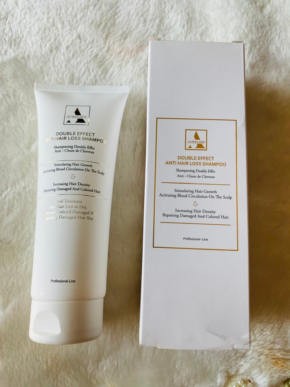 شامپو ضد ریزش و ترمیم کننده اورلین Aurelien DOUBLE EFFECT ANTI HAIR LOSS SHAMPOOحجم 200میل
