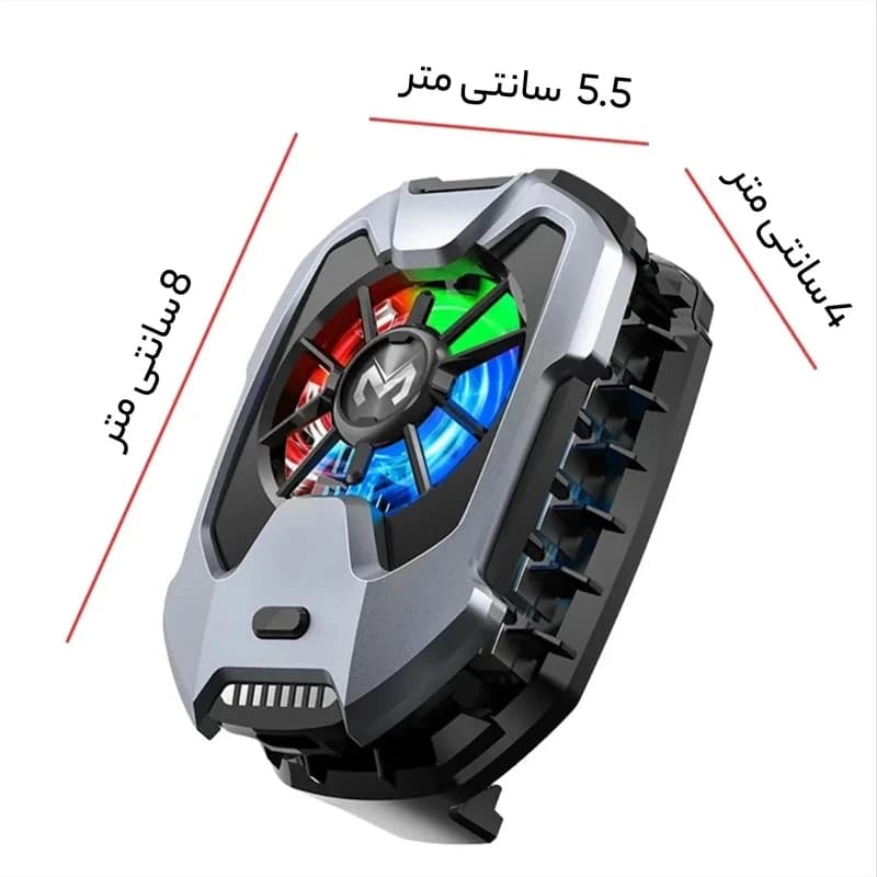 فن خنک کننده گیمینگ گوشی موبایل مدل DLA8 — تصویر ۴