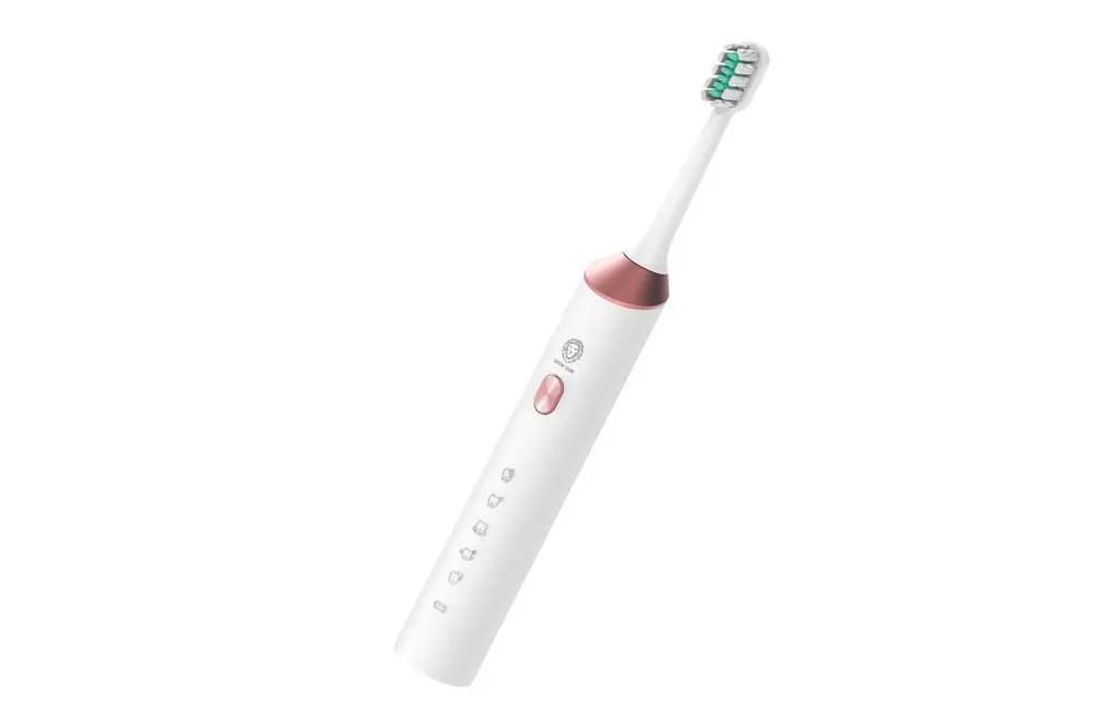 مسواک برقی گرین لاین Green Lion Smart Tooth Brush with TFT Display GNSTBRUTFTWH دارای سری اضافه