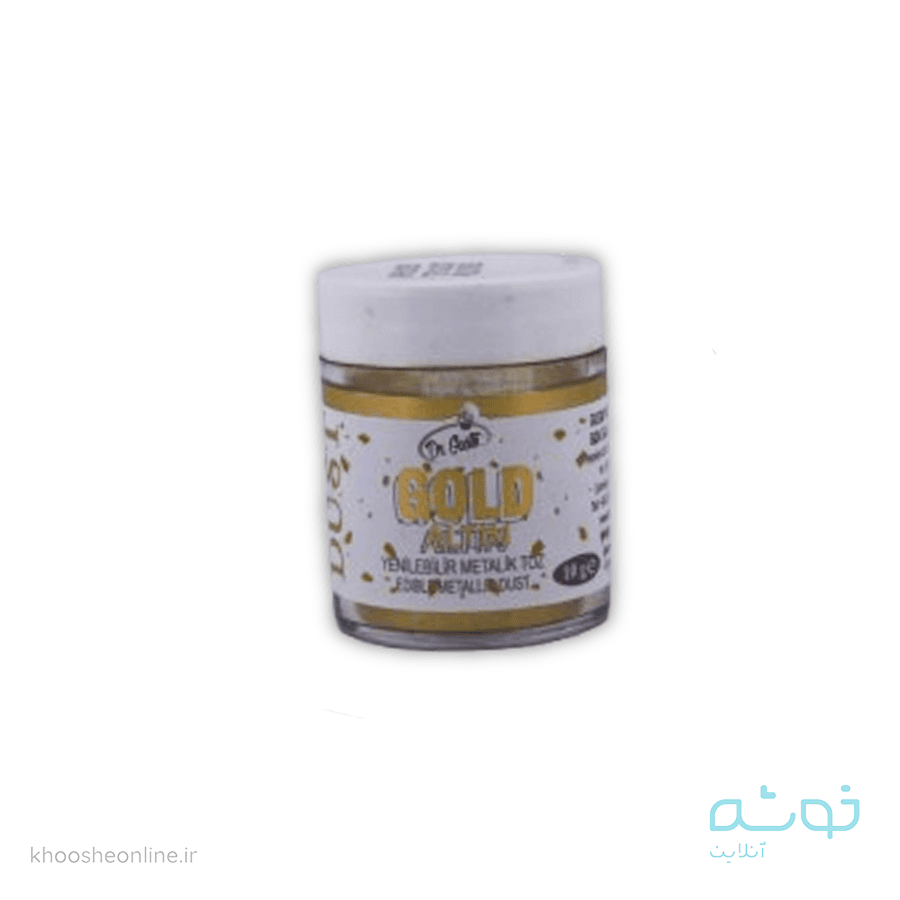 اکلیل خوراکی طلایی 10 گرمی دکتر گوستو ترک DR.GUSTO