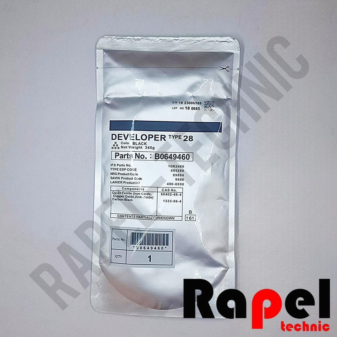دولوپر TYPE28 ریکو MP 2501 | مناسب (345gr) MP 2014-1600-2500-Aficio 1015-2015-2018