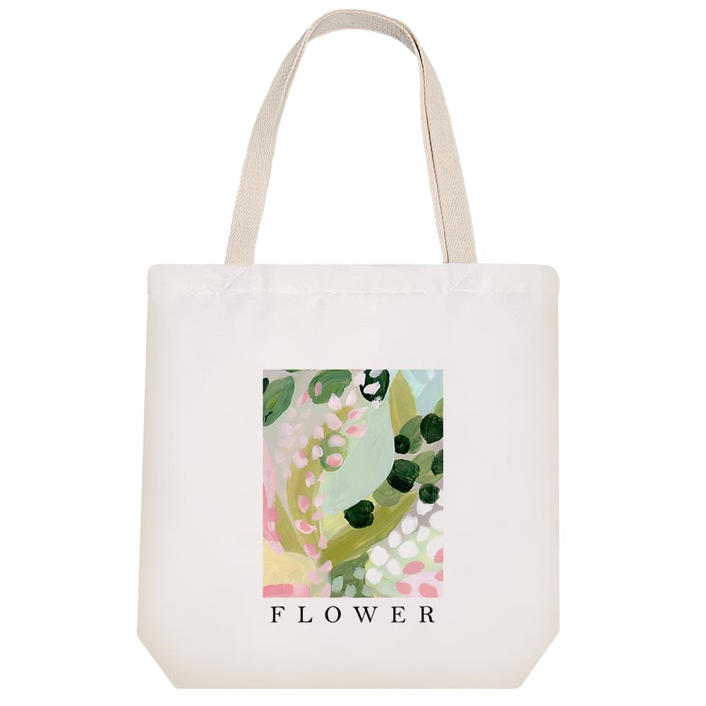 توت بگ پارچه ای گل مینیمال