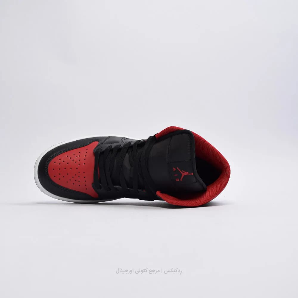 کتونی Nike مدل Air Jordan 1 Mid Bred – DQ8426-067 — تصویر ۳