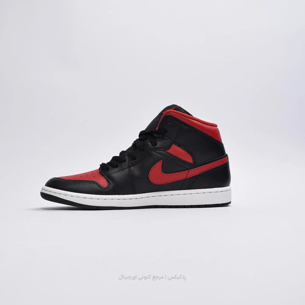 کتونی Nike مدل Air Jordan 1 Mid Bred – DQ8426-067 — تصویر ۲