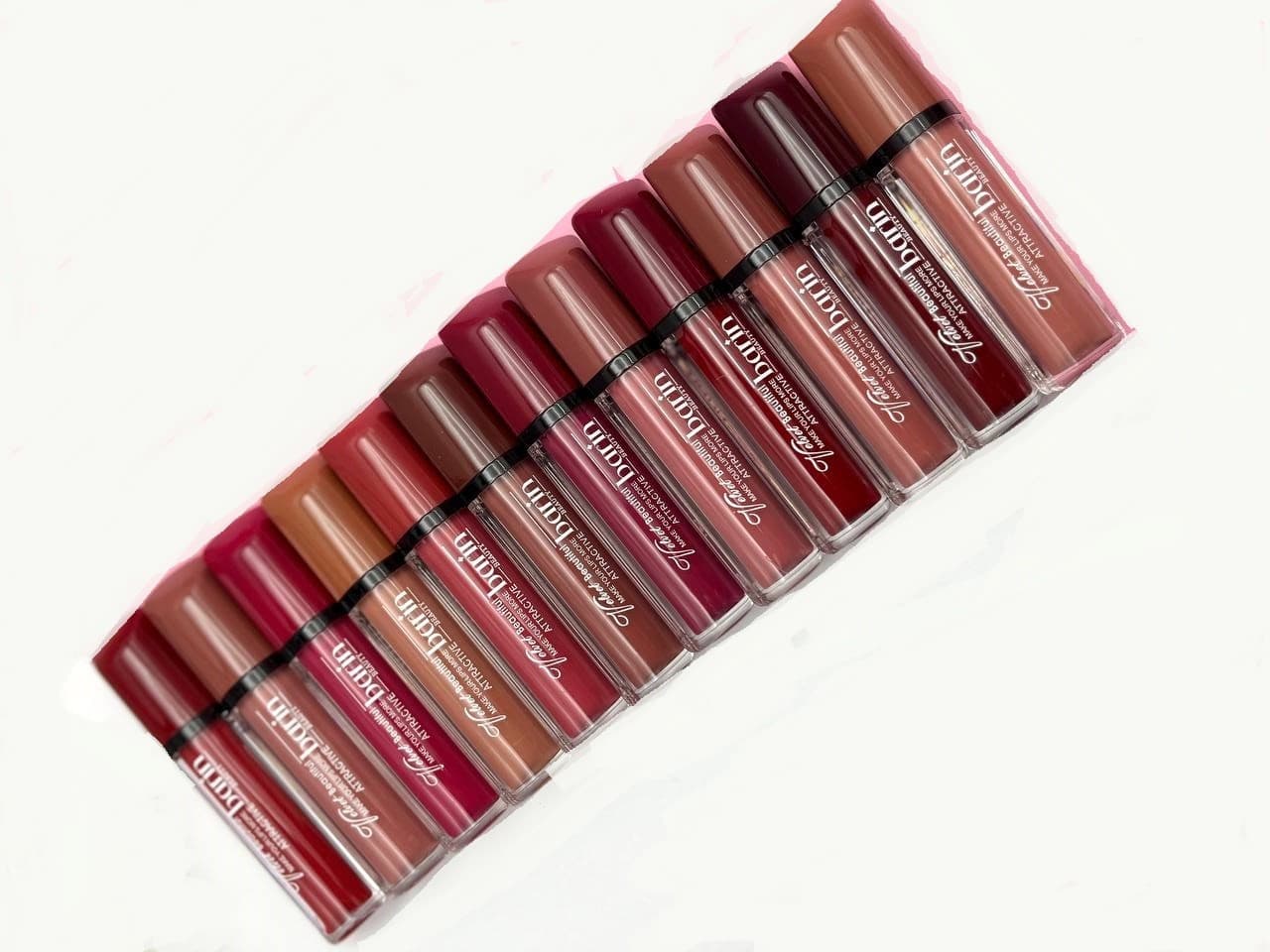 پک ۱۲ تایی رژمایع استی لایتن مدل Velvet