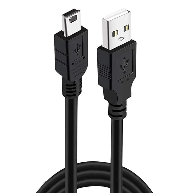 کابل Mini USB طول 1.5 متر WELOT (ذوزنقه ای – 5pin)