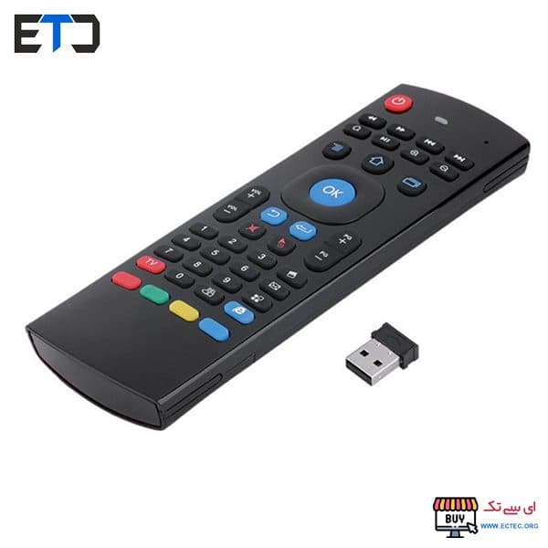 کنترل ایرموس هوشمند کیبوردی AIR MOUSE Mx3 — تصویر ۲