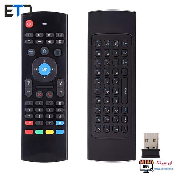 کنترل ایرموس هوشمند کیبوردی AIR MOUSE Mx3 — تصویر ۳