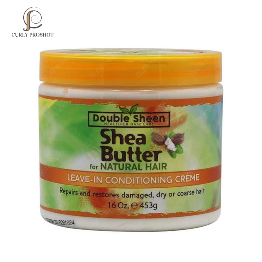 نرم کننده بعد حمام شی باتر دابل شین double sheen shea butter leave in conditioner cream