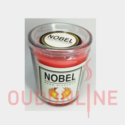 شمع معطر شیشه ای شاتی ( لیوانی ) نوبل مدل فایر آنجل ( ملک آتش )