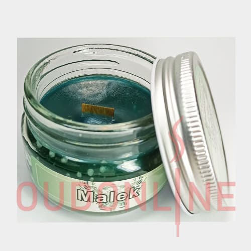 شمع معطر شیشه ای درب فلزی پارامیس مدل ملک ( آنجل ، فرشته )