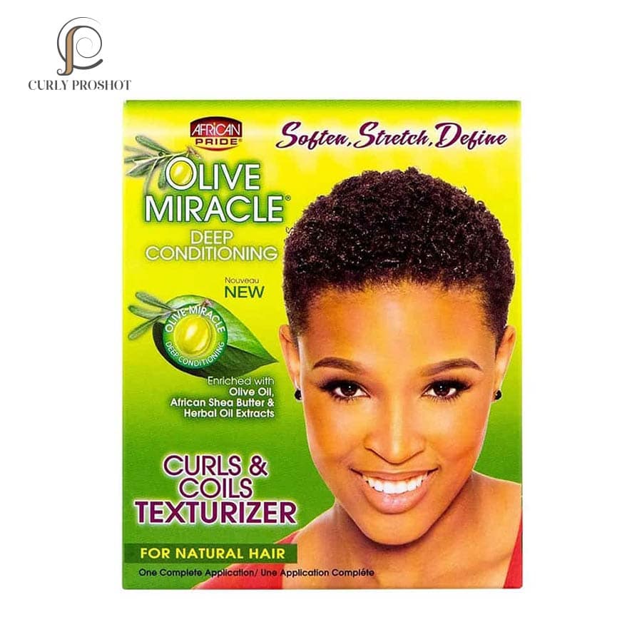 کیت احیا کننده آفریکن پراید African Pride Olive Miracle Texturizer