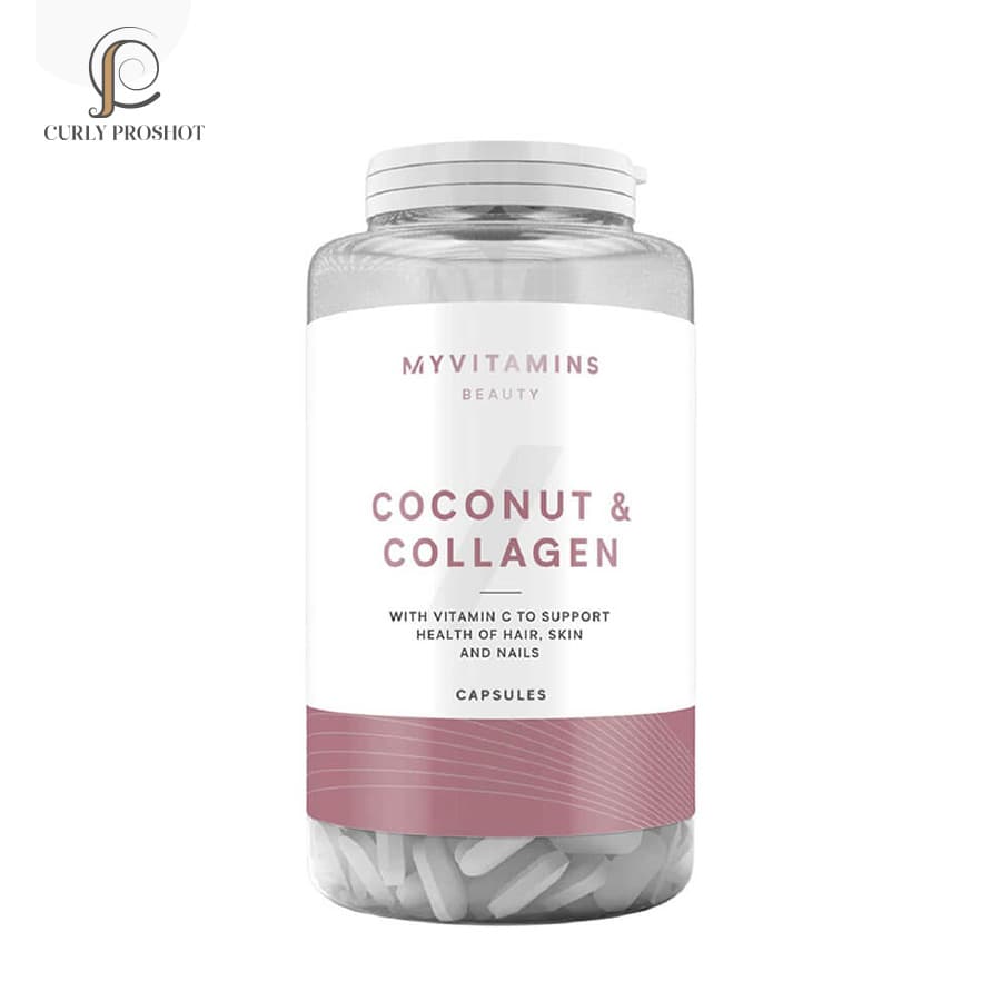 مکمل تقویت پوست و موی نارگیل و کلاژن مای ویتامینز Myvitamins Coconut Collagen