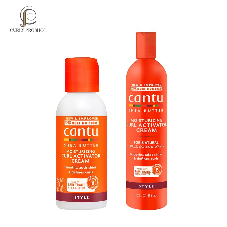 اکتیویتور شی باتر کنتو Cantu Shea Butter Moisturizing Curl Activator Cream