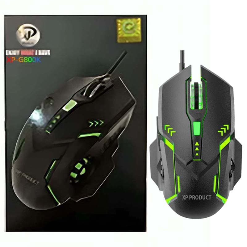 ماوس گیمینگ سیم دار ایکس پی مدل G800K